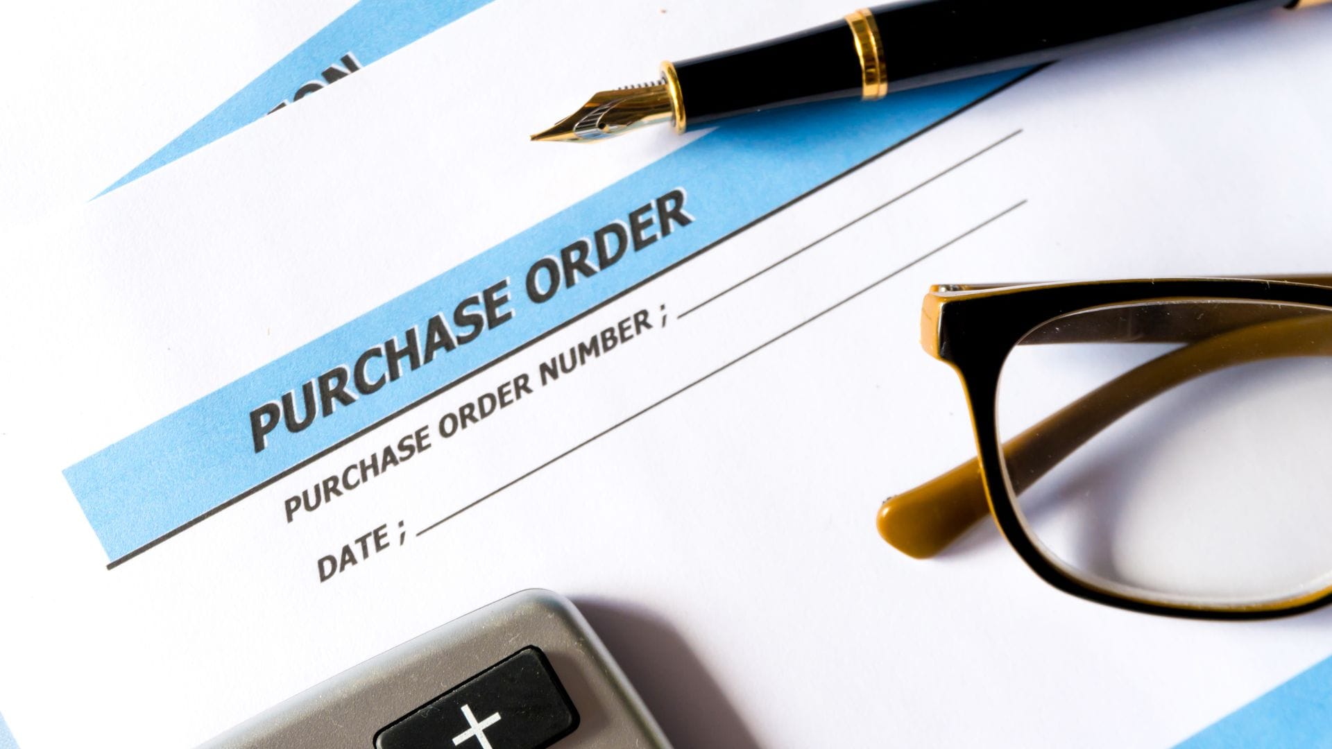 Purchase order form
