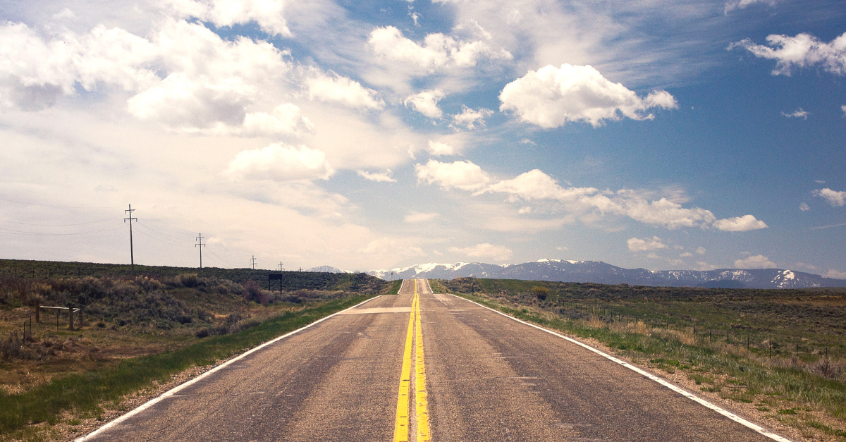 highway where fiber is built along