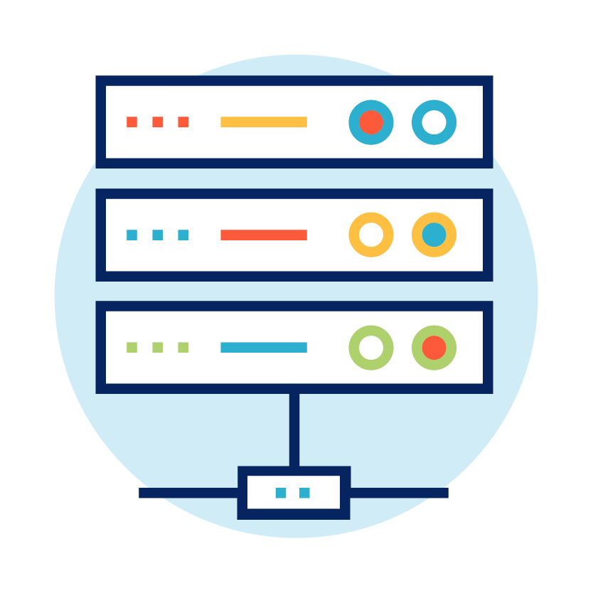 Icon of a server